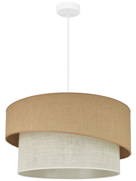Brilagi - Lustr na lanku SHINE 1xE27/15W/230V pr. 50 cm béžová/krémová