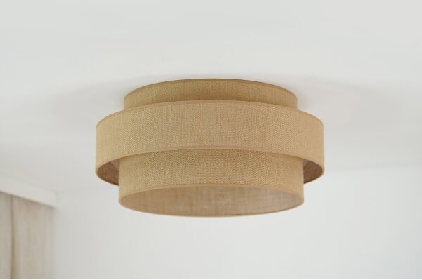 Brilagi - LED Stropní svítidlo SPACE YUTE LED/12W/230V pr. 50 cm béžová