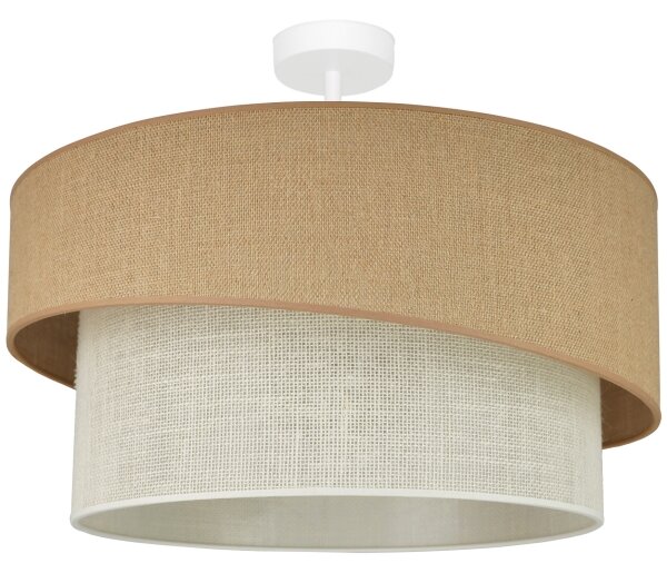 Brilagi - Přisazený lustr SHINE 1xE27/15W/230V pr. 50 cm béžová/krémová