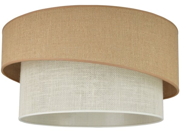 Brilagi - Stropní svítidlo SHINE 1xE27/15W/230V pr. 50 cm béžová/krémová