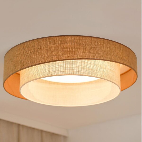 Brilagi - LED Stropní svítidlo SHINE LED/24W/230V pr. 60 cm béžová/krémová