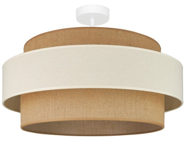 Brilagi - Přisazený lustr SPACE LIGHT 1xE27/15W/230V pr. 50 cm béžová/krémová