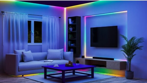 WiZ - LED RGBIC Stmívatelný pásek 10m LED/21W/230V 2700-6500K Wi-Fi