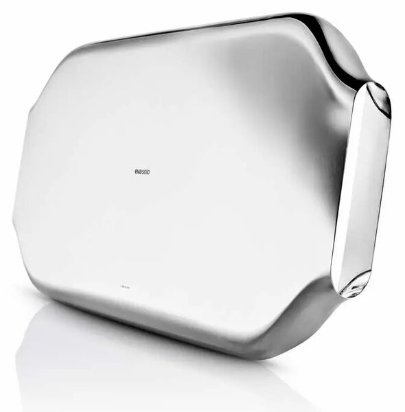 Eva Solo servírovací podnos 43 × 25 cm stříbrný – designový podnos pro servírování jídel
