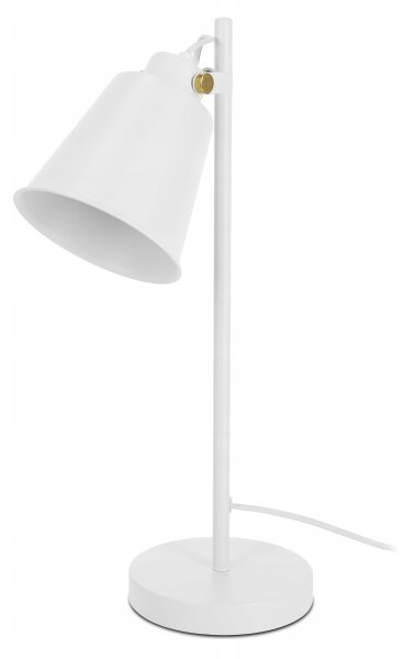 Stolní lampa 1xE27/40W/230V bílá