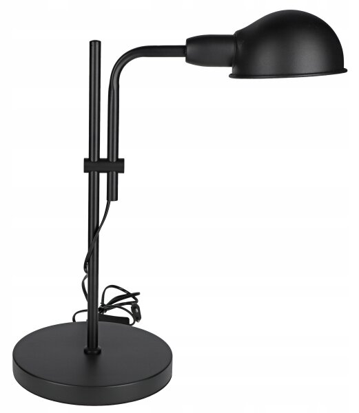 Stolní lampa 1xE27/40W/230V černá