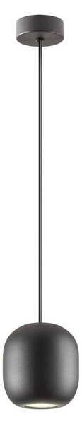 Redo 01-3477 - Lustr na lanku BOOM 1xGU10/10W/230V pr. 12 cm černá