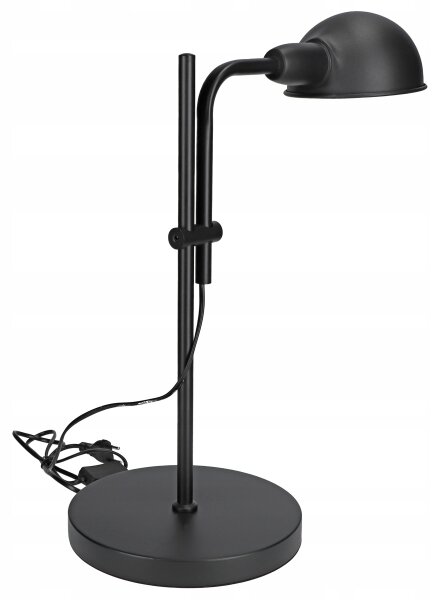 Stolní lampa 1xE27/40W/230V černá