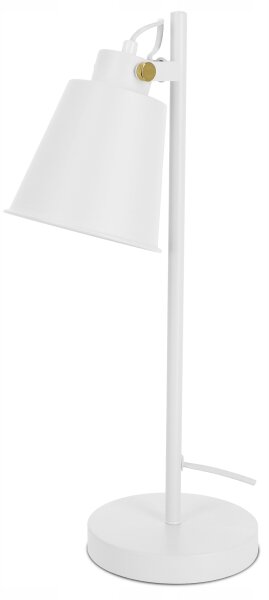 Stolní lampa 1xE27/40W/230V bílá