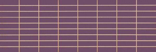 Dekor Fineza Velvet violeta prořez 25x73 cm lesk MVELVETVI