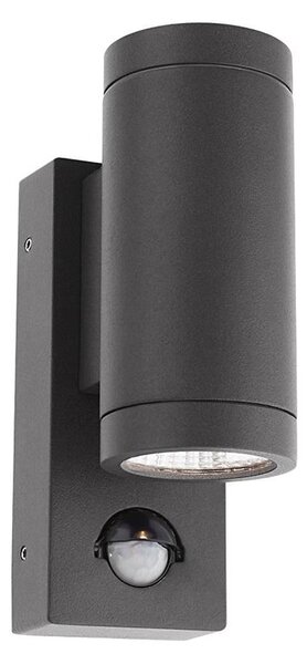 Redo 9453-LED Venkovní nástěnné svítidlo se senz. VINCE 2xLED/3W/230V IP54 antr