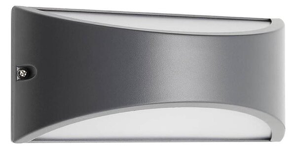 Redo 90191 - LED Venkovní nástěnné svítidlo SCUDO LED/10W/230V 3000K IP54 antr