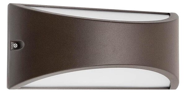 Redo 90192 - LED Venkovní nástěnné svítidlo SCUDO LED/10W/230V 3000K IP54 hnědá