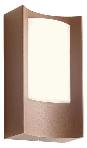 Redo 90484 - LED Venkovní nástěnné svítidlo WARP LED/8W/230V 3000K IP44 hnědá
