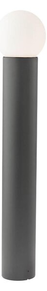 Redo 90643 - Venkovní lampa BULK 1xE27/28W/230V 80 cm IP44 antracit