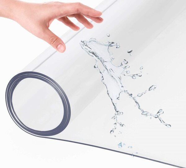 Podložka pod židli / na stůl 125x102 cm extra silná SPRINGOS FM0036 průhledná