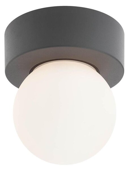 Redo 90641 - Venkovní stropní svítidlo BULK 1xE27/28W/230V IP44 antracit