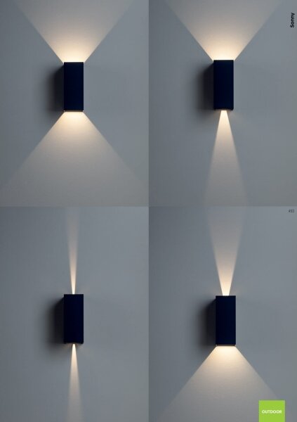 Redo 90635 - LED Venkovní svítidlo SONNY 2xLED/5W/230V 2200/3000/4000K IP54 bílá