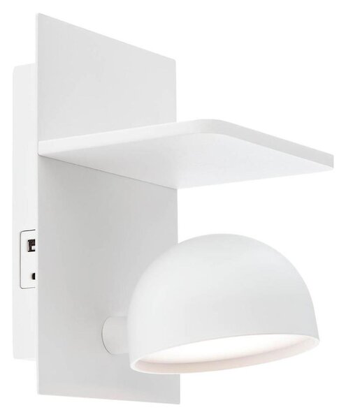 Redo 01-3491 - LED Nástěnné bodové svítidlo SEIBI LED/7W/230V USB CRI 90 bílá