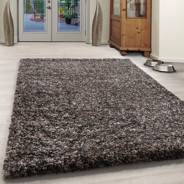 Ayyildiz, Kusový koberec Enjoy 4500 taupe, 60x110, hnědá, kancelář