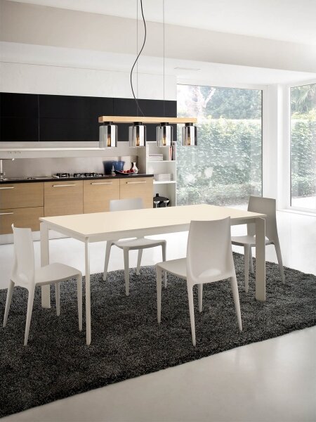 Redo 01-3986 - Lustr na lanku ROTIS 4xE27/15W/230V