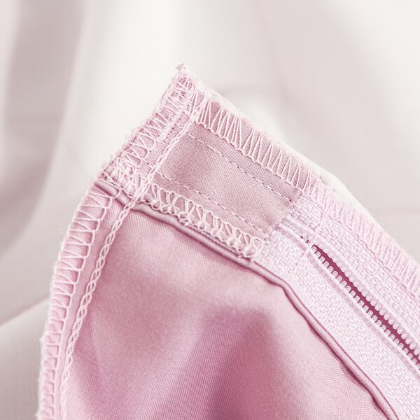 DARRÉ Saténové povlečení Royal Dream - soft pink Velikost: 140 x 200 + 70 x 90