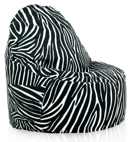 Křeslo Porto zebra