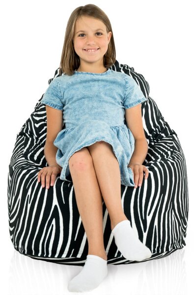 Křeslo Porto zebra