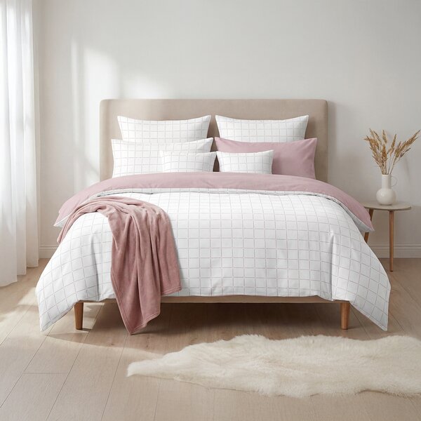 DARRÉ Saténové povlečení Royal Dream - soft pink Velikost: 140 x 200 + 70 x 90