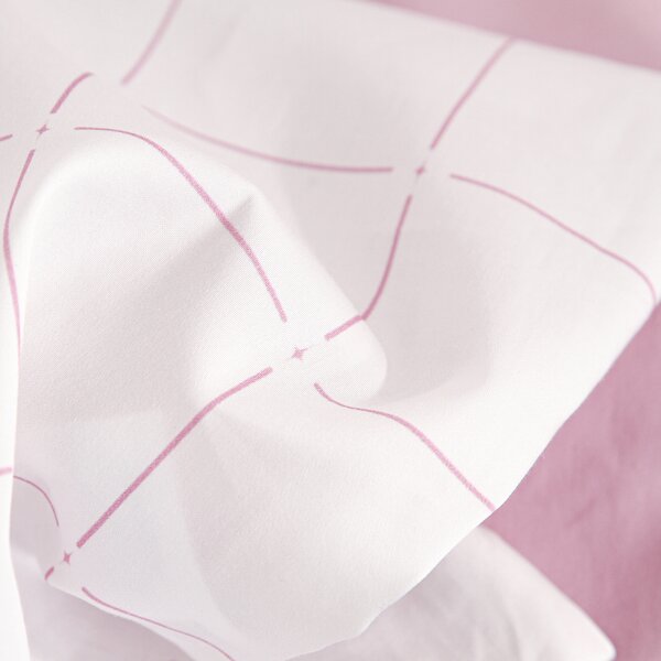 DARRÉ Saténové povlečení Royal Dream - soft pink Velikost: 140 x 200 + 70 x 90