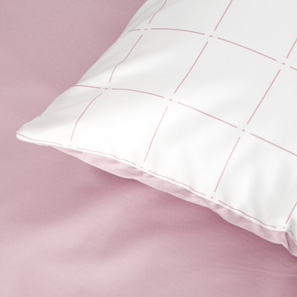 DARRÉ Saténové povlečení Royal Dream - soft pink Velikost: 140 x 200 + 70 x 90
