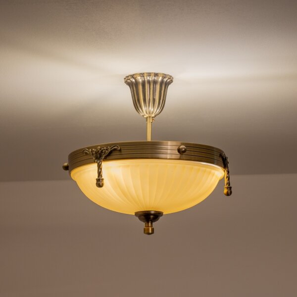 BRILAGI - Lustr na tyči CLASSIC 3xE14/60W/230V mosaz