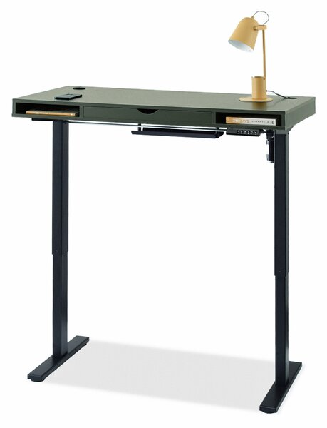 Pracovní stůl 120 HESOL - černý / zelený