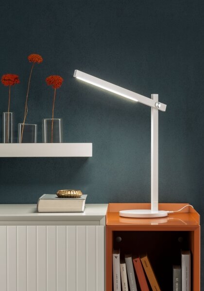 Redo 01-2212 - LED Stm. stolní lampa OMEO LED/5,5W/230V 3000/4500/6500K bílá