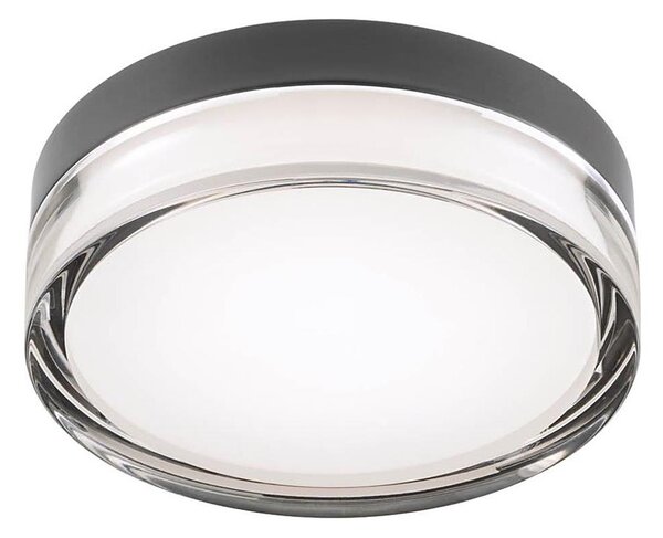 Redo 01-3733 - LED Stropní svítidlo FRISBI LED/8W/230V IP44 černá