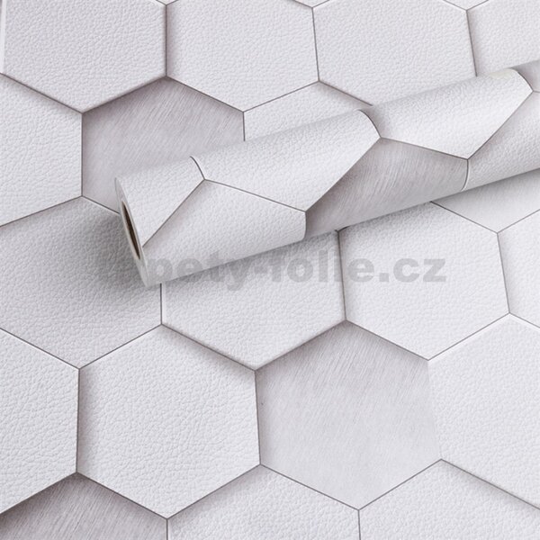 Samolepící tapety 45 cm x 10 m IMPOL TRADE 9171 hexagony samolepící tapety