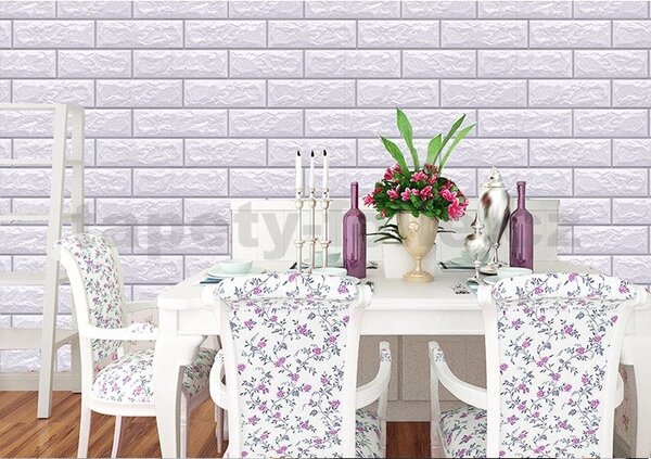 Samolepící tapety 45 cm x 10 m IMPOL TRADE 9224 klinker šedý obklad s hnědou spárou samolepící tapety