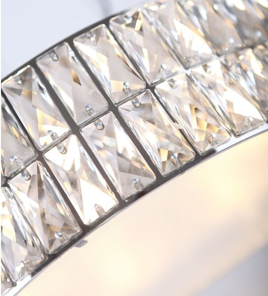 MAXLIGHT P0236 - Lustr na lanku DIAMANTE 5xG9/42W/230V pr. 38 cm chrom
