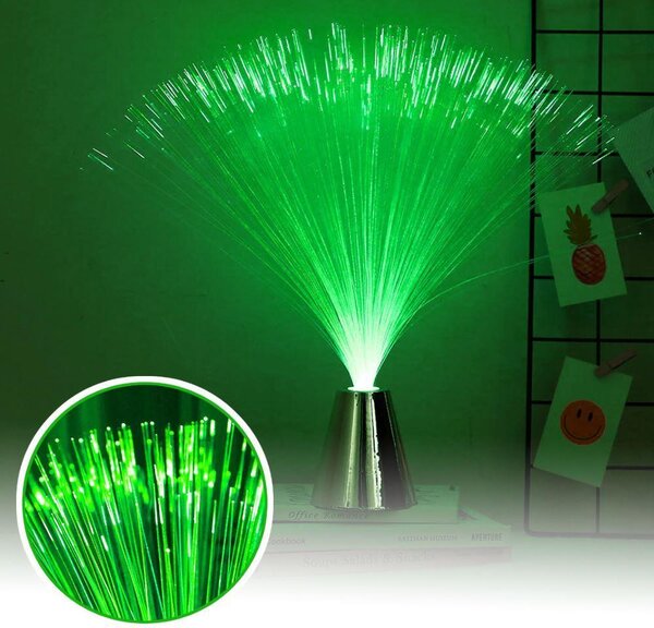 Lampa s optickými vlákny