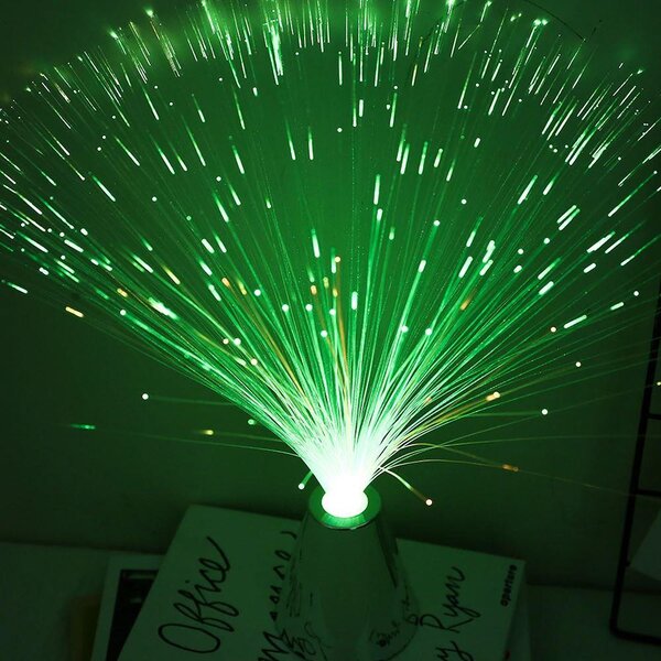 Lampa s optickými vlákny