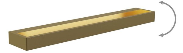 MAXLIGHT W0319 - LED Koupelnové nástěnné svítidlo FLINK LED/18W/230V IP44 zlatá