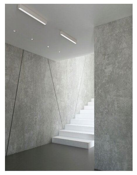 MAXLIGHT C0125 - LED Stropní svítidlo LINEAR LED/36W/230V 113,5 cm bílá