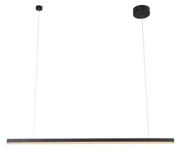 MAXLIGHT P0310 - LED Lustr na lanku TRIO LED/12W/230V černá
