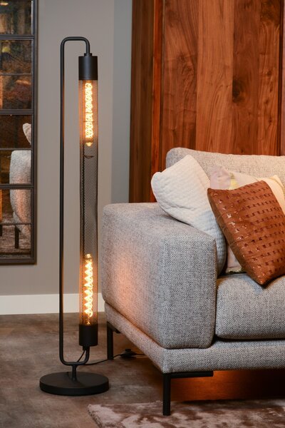 Lucide 05733/02/30 CALIXT dekorativní stojanové svítidlo E27 | 2x25W - černá