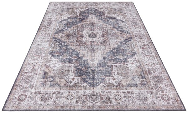 Hanse Home, Kusový koberec Asmar 104016 Putty/Grey, 80x150, šedá, obývací pokoj
