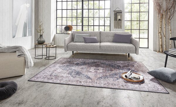 Hanse Home, Kusový koberec Asmar 104016 Putty/Grey, 80x150, šedá, obývací pokoj