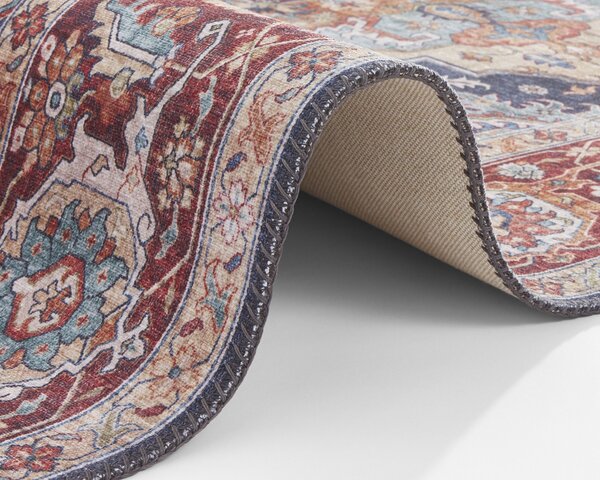 Nouristan - Hanse Home, Kusový koberec Asmar 104017 Indigo/Blue | vícebarevná Typ: 120x160 cm