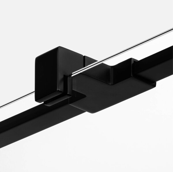 New Trendy Avexa Black sprchový kout 100x80 cm černá matný/průhledné sklo EXK-3881