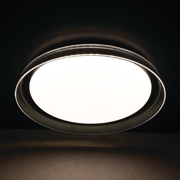Kanlux 37319 - LED Stropní svítidlo NIFU LED/17,8W/230V pr. 43 cm bílá/černá