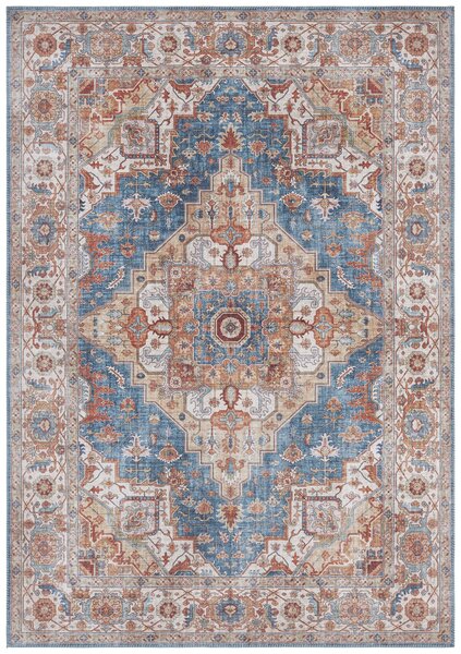 Hanse Home, Kusový koberec Asmar 104014 Jeans blue, 160x230, modrá, obývací pokoj